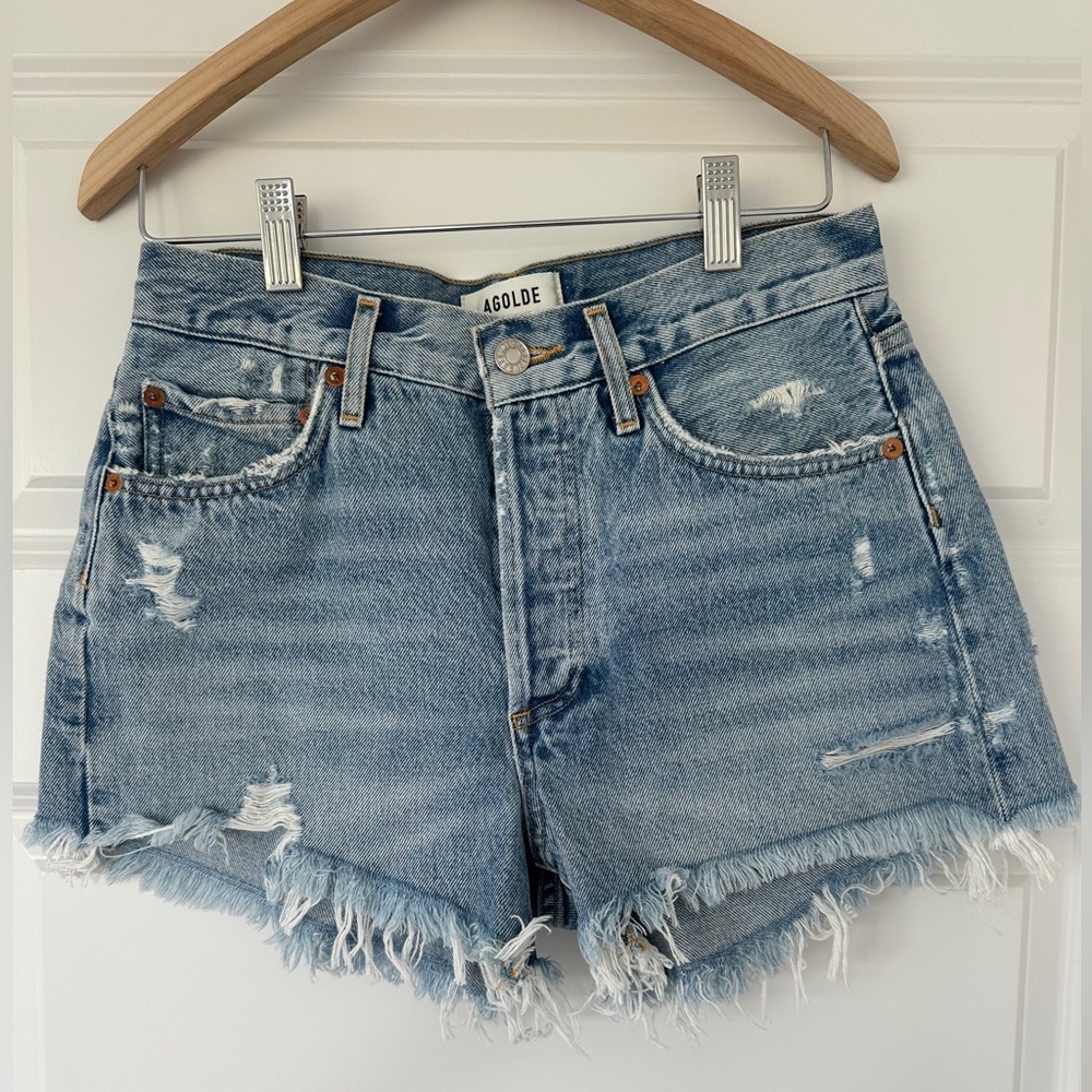 Agolde Parker Vintage Cut Off Short in Swapmeet Size 25